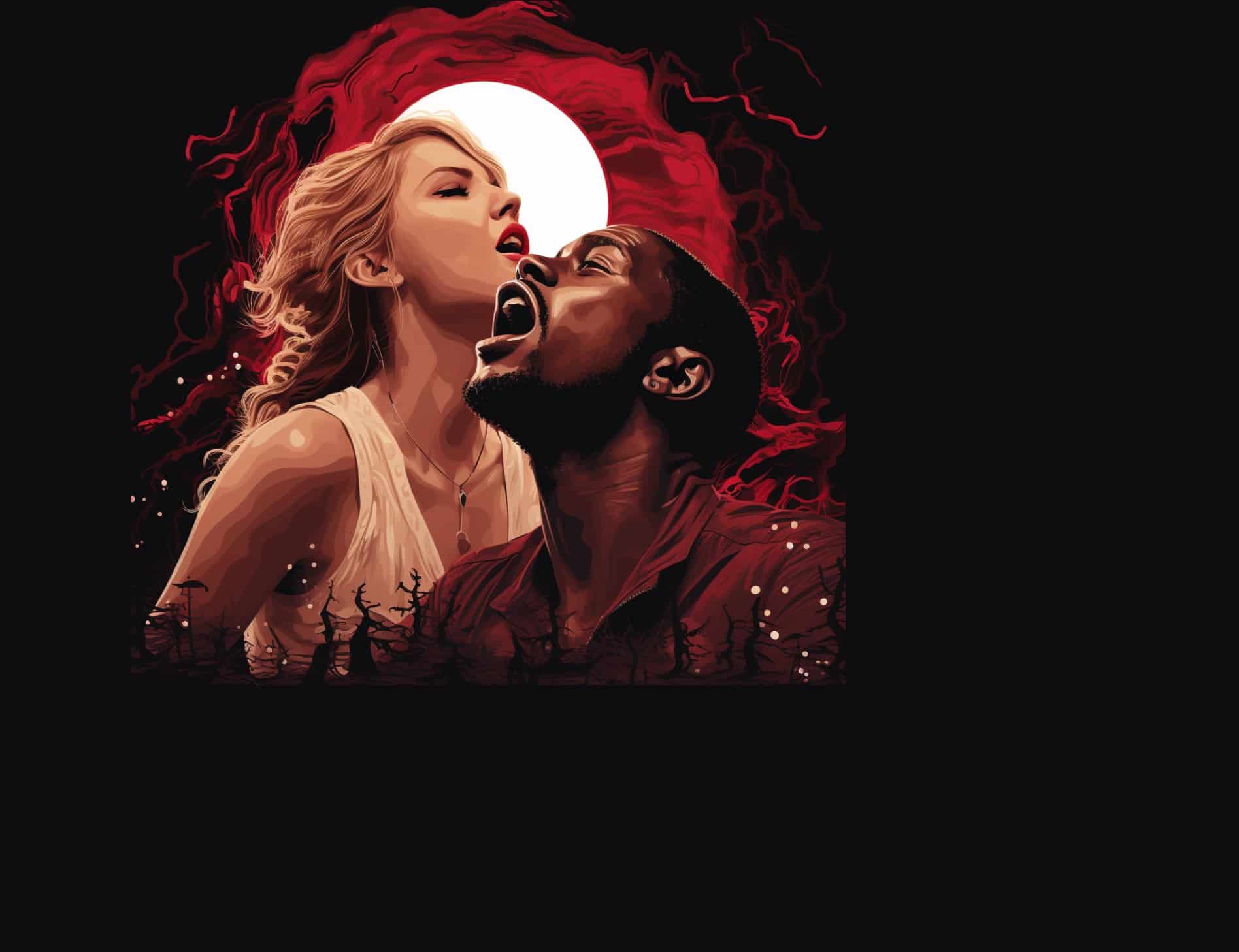 Taylor Swift - Kendrick Lamar - Illustration