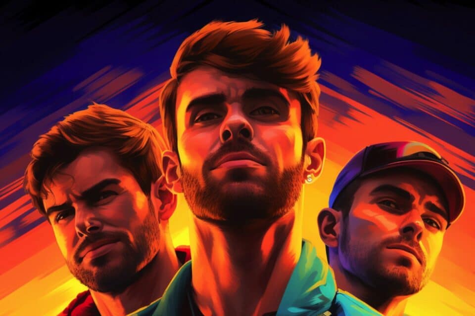 The Chainsmokers - Illustration