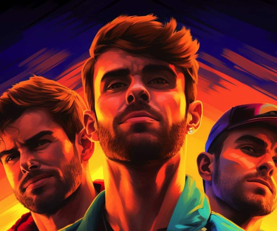 The Chainsmokers - Illustration
