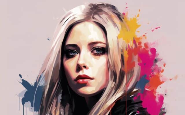 Avril Lavigne - Best Damn Thing - Illustration