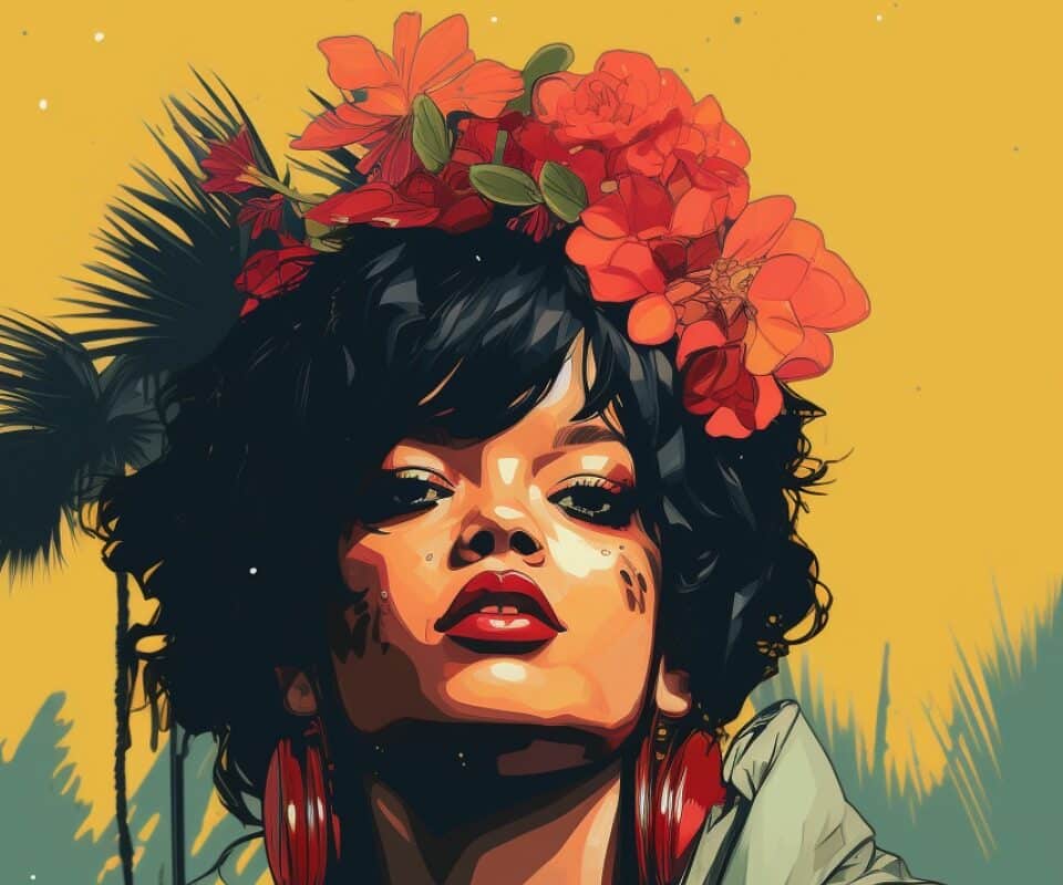 Rihanna - ANTI - Album - Illustration