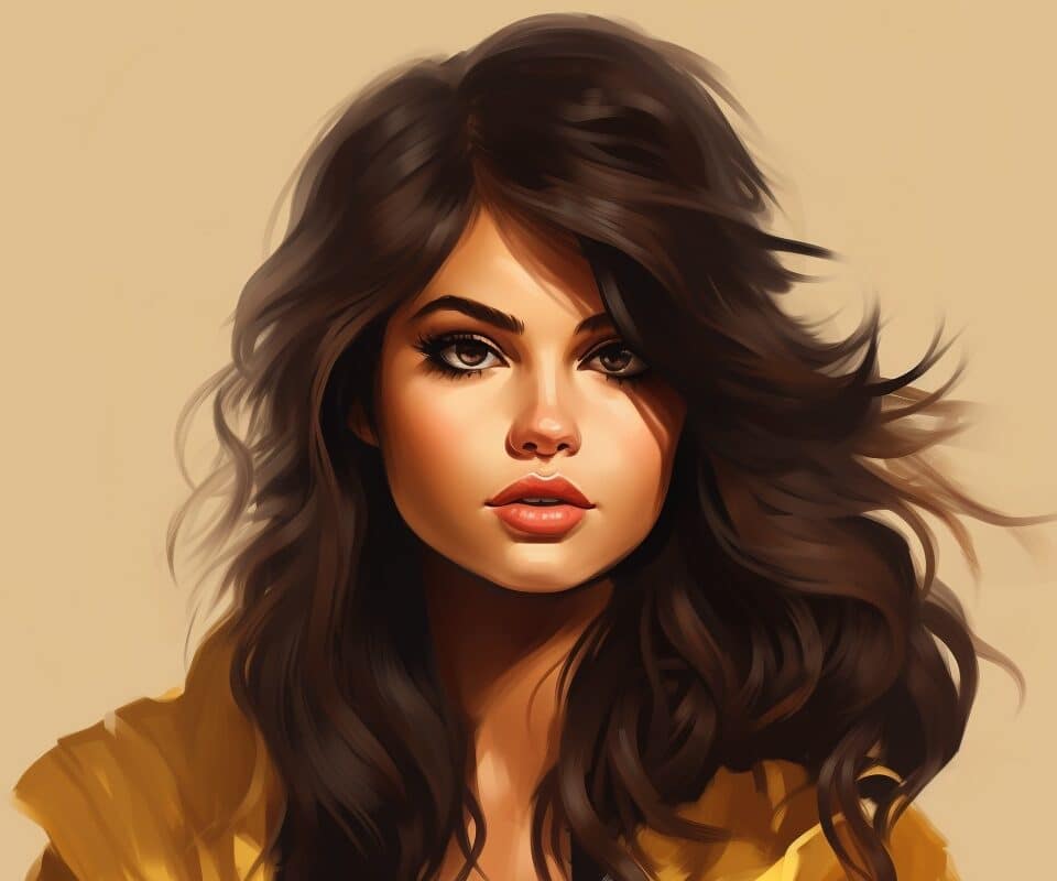 Selena Gomez - Single Soon - Illustration